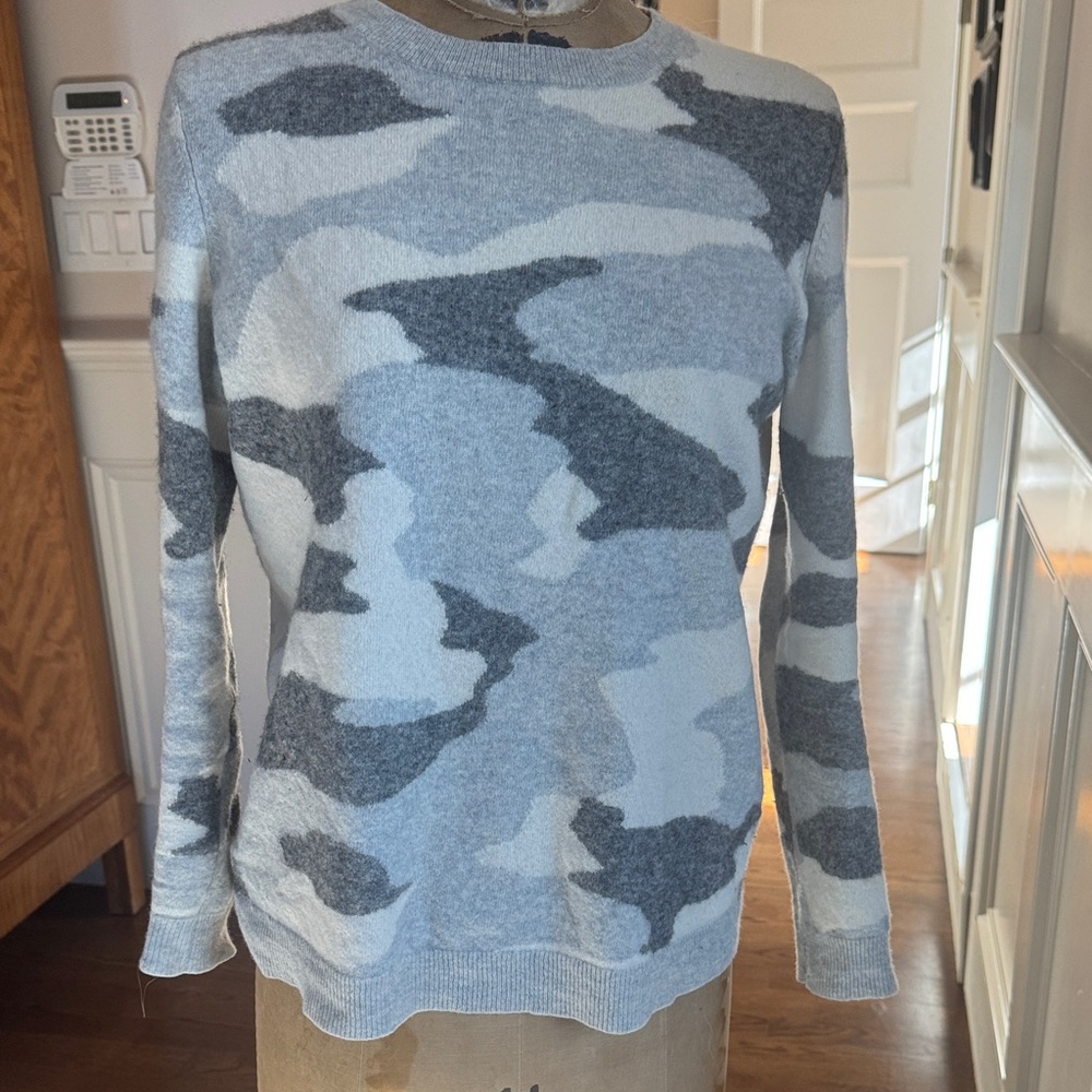 Brodie Gray Camouflage Women's Sweater medium
